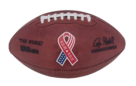 2011 Carolina Panthers & Arizona Cardinals Game Used Wilson Football Used on 9/11/2011 (NFL-PSA/DNA)